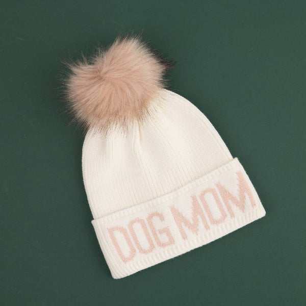 Winter Dog Mom Beanie