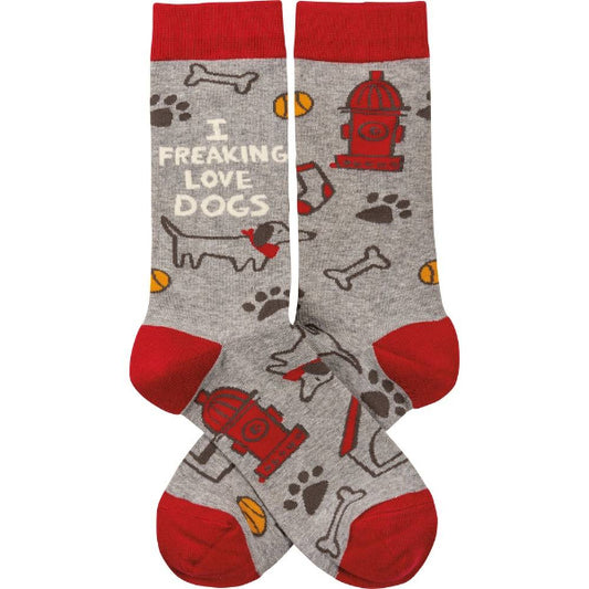 Freaking Love Dogs Socks