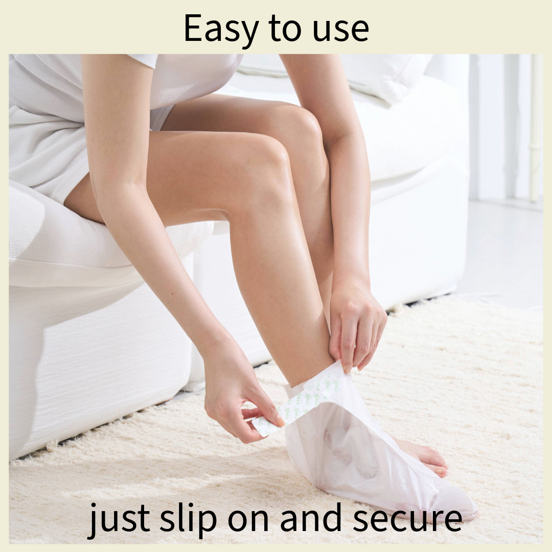 Foot Moisturizing Mask Socks - Peppermint