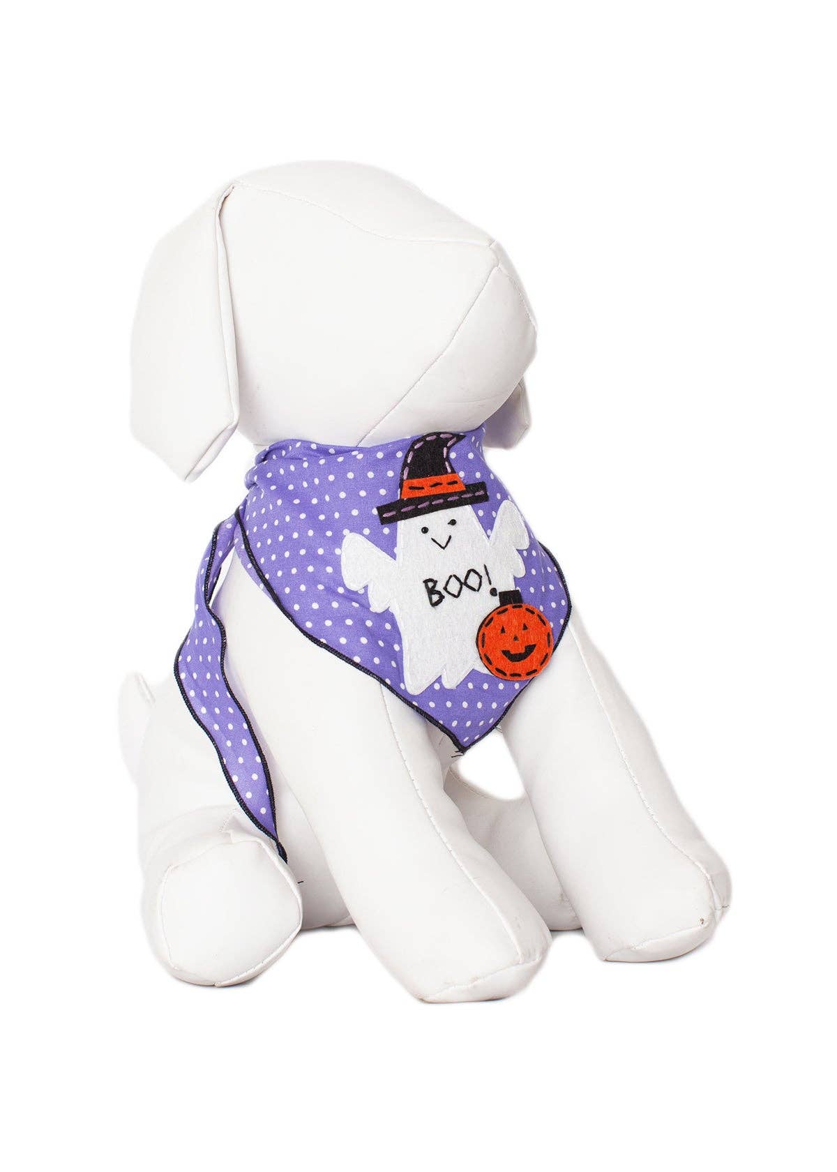 Dog Halloween Bandana: Large Dog