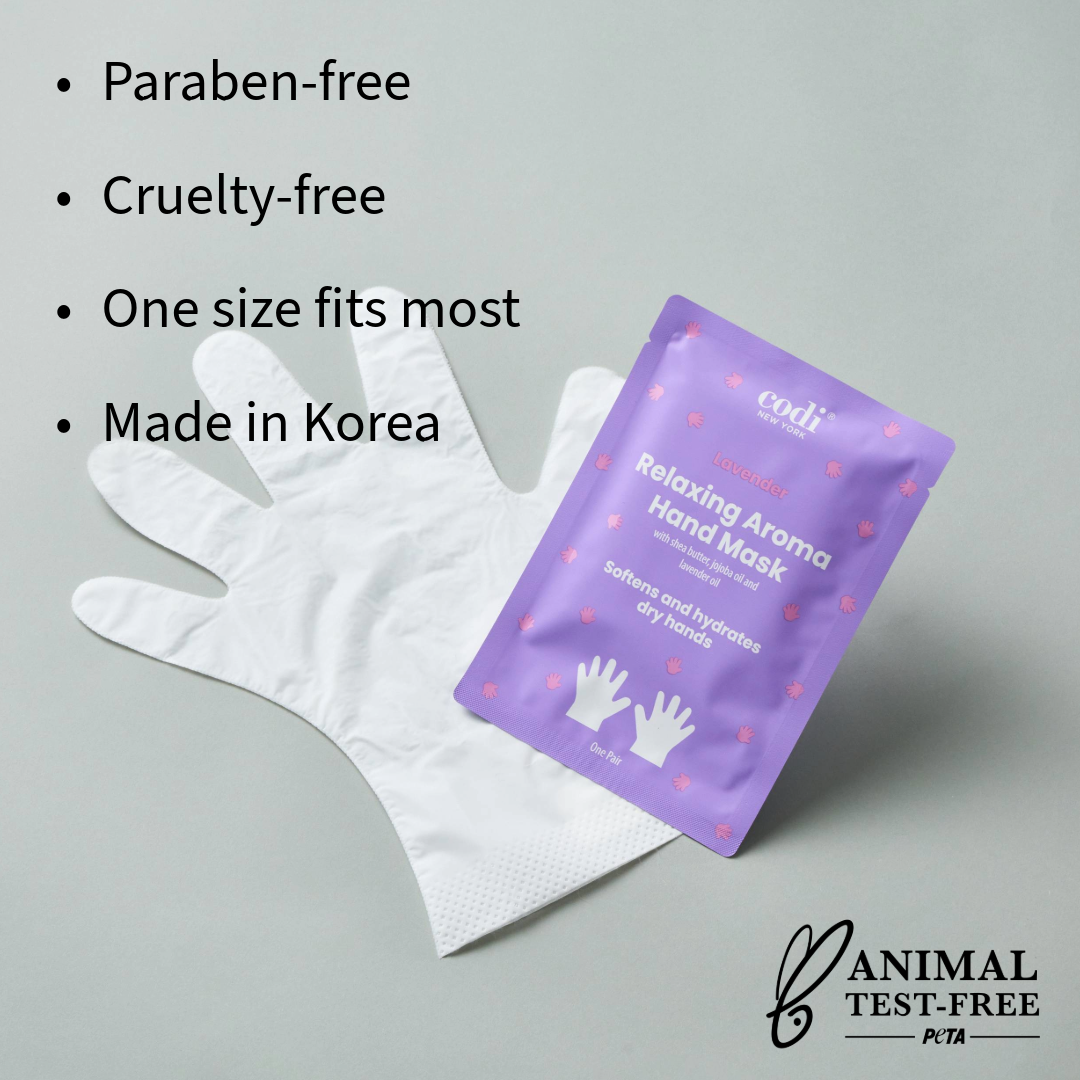 Hand Moisturizing Mask Gloves - Lavender