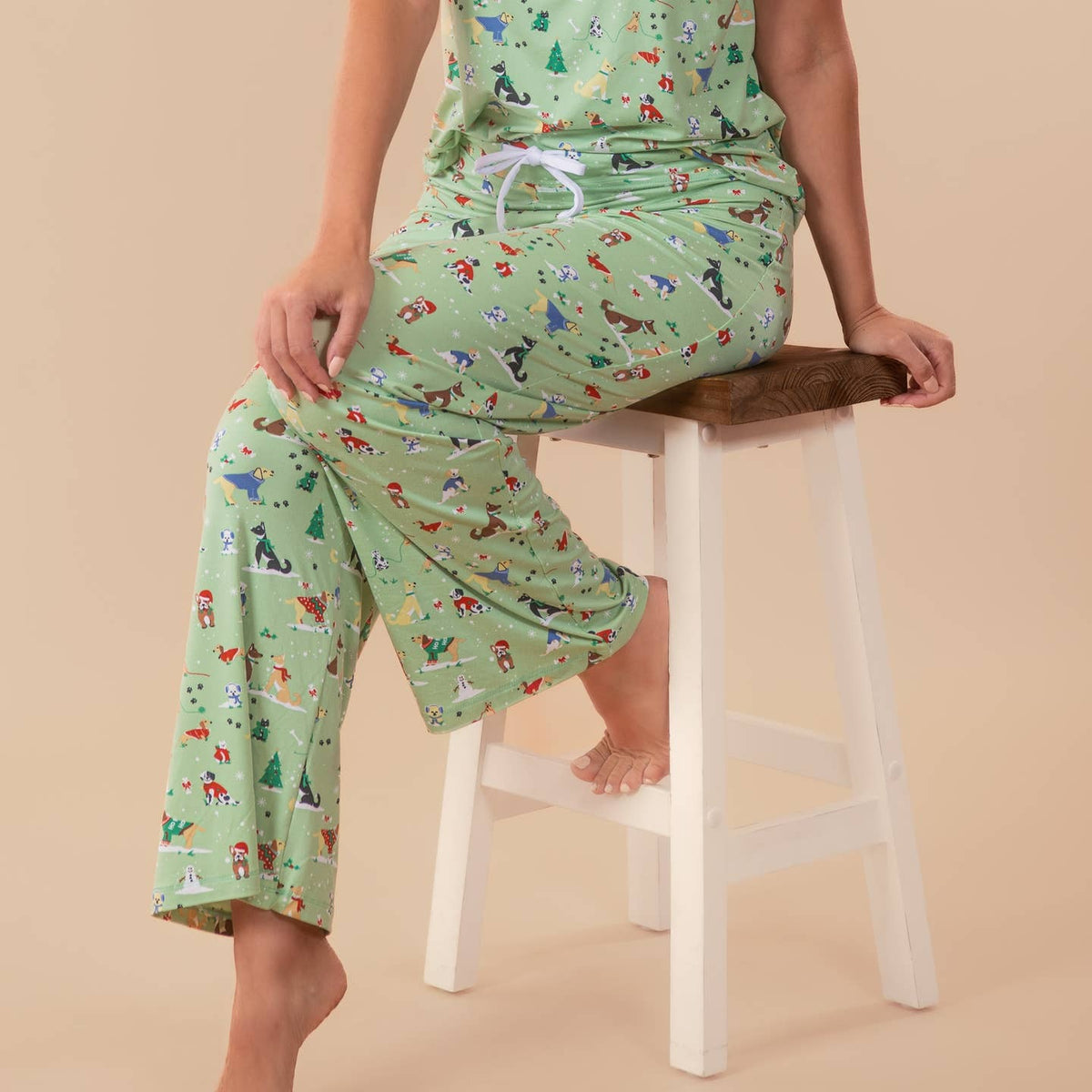 Winter Dog Mom PJ Set (Presale)