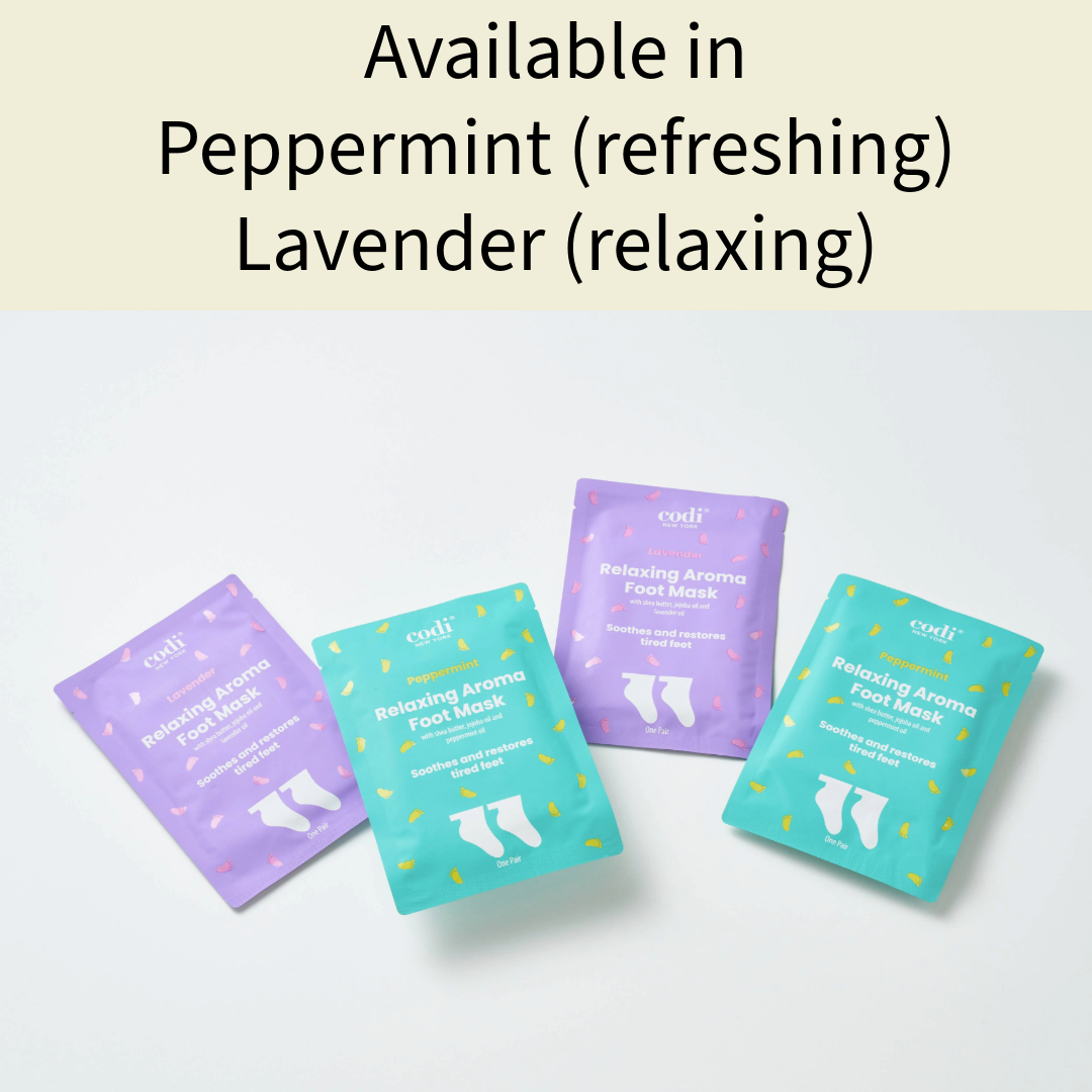 Foot Moisturizing Mask Socks - Peppermint