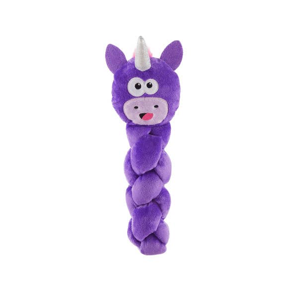 Nina Ottosson Twistiez Unicorn Interactive Plush Dog Toy