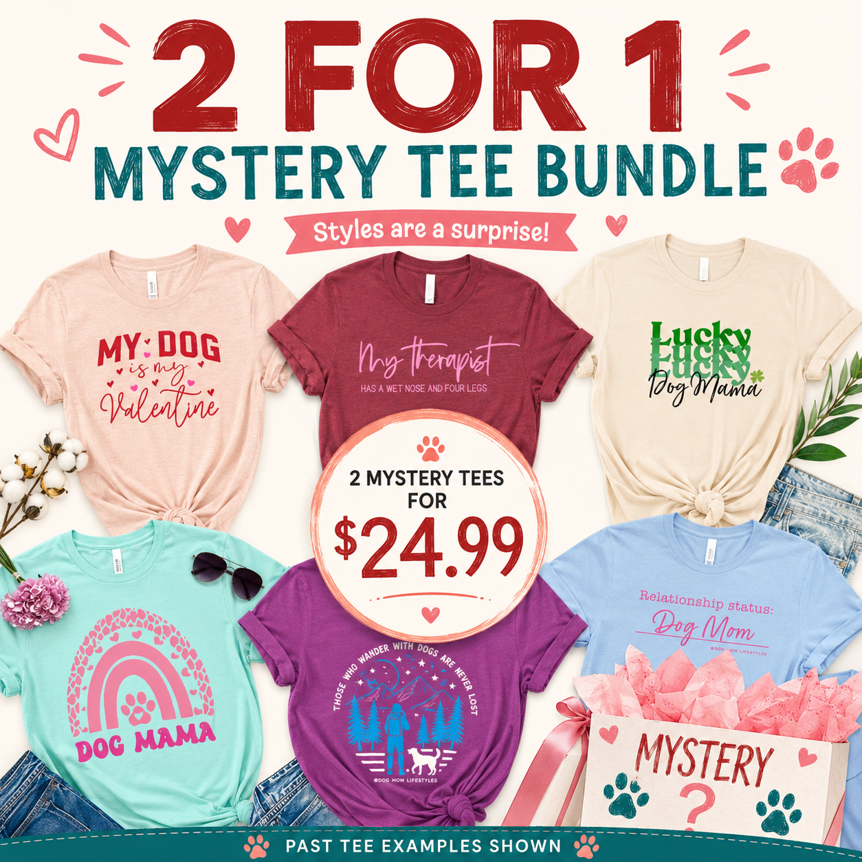 Mystery Tees 2 for 1