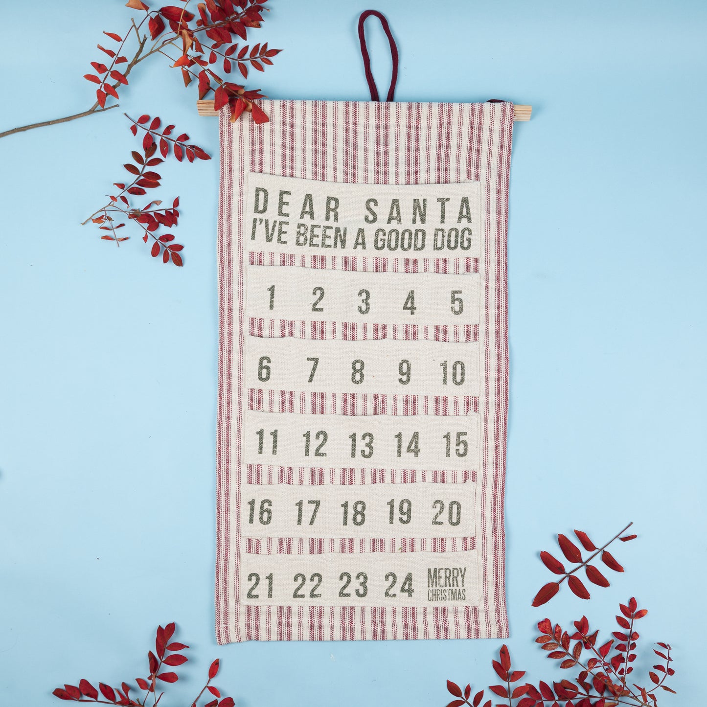 Advent -Good Dog Wall Count Down