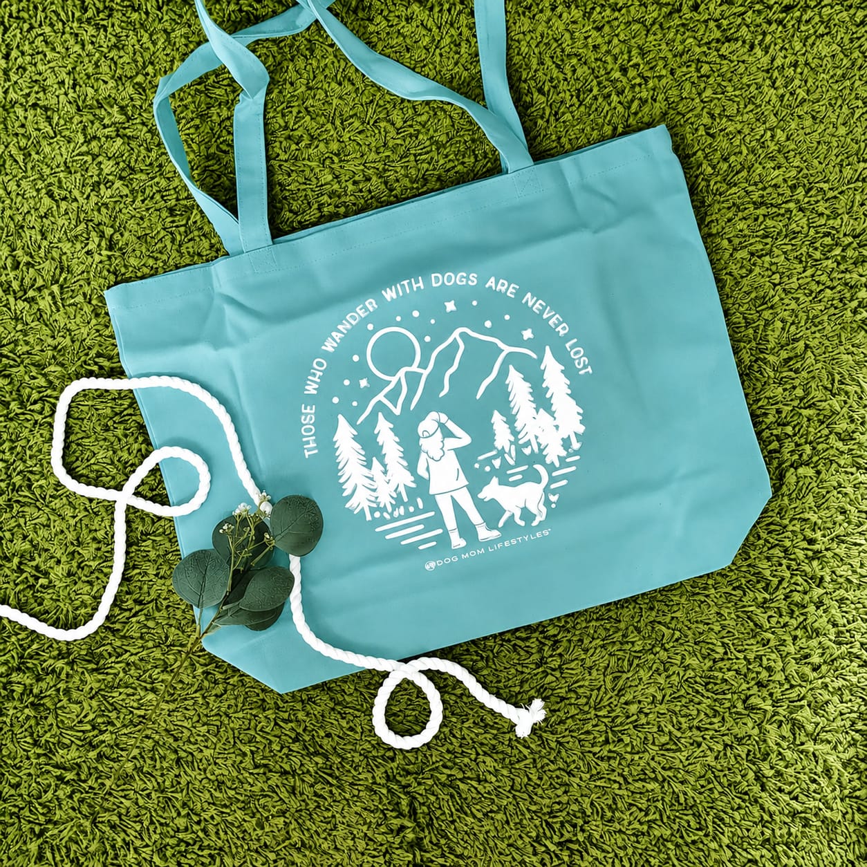 Those who wonder with Dogs Tote Bag