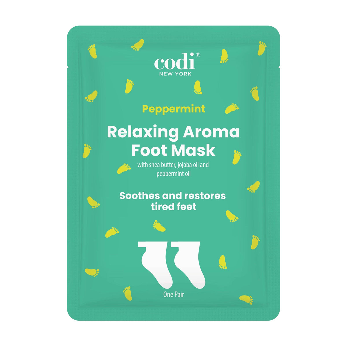 Foot Moisturizing Mask Socks - Peppermint