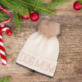Winter Dog Mom Beanie