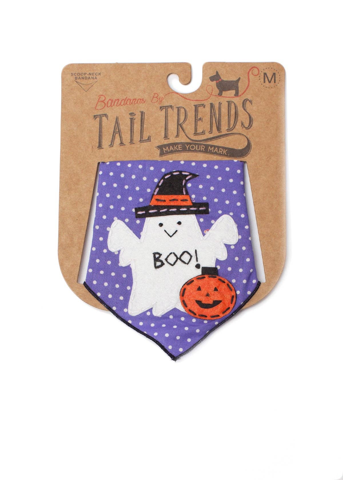 Dog Halloween Bandana: Large Dog