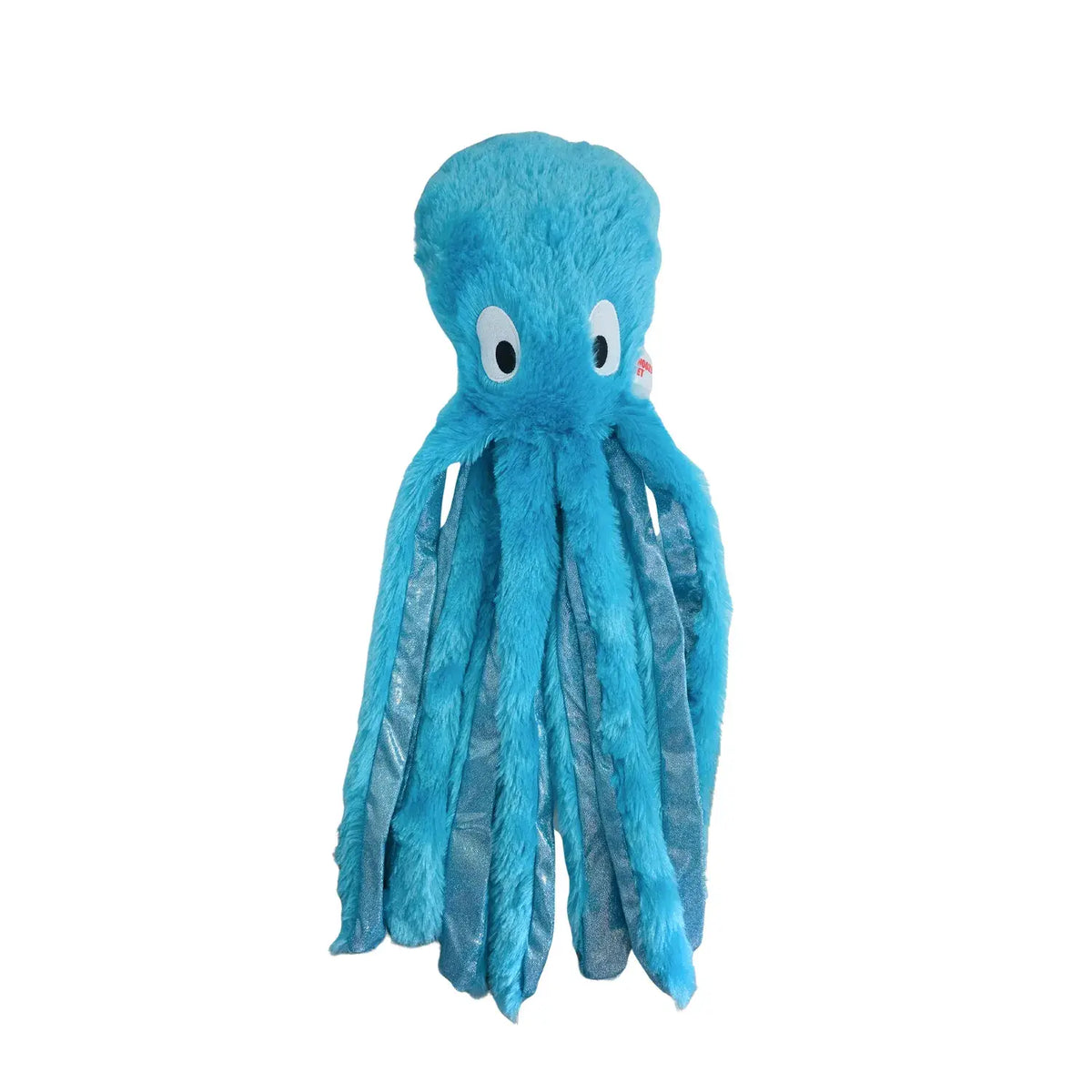 ThoozyPet Blue Sea Life Octopus Toy: Large Dog