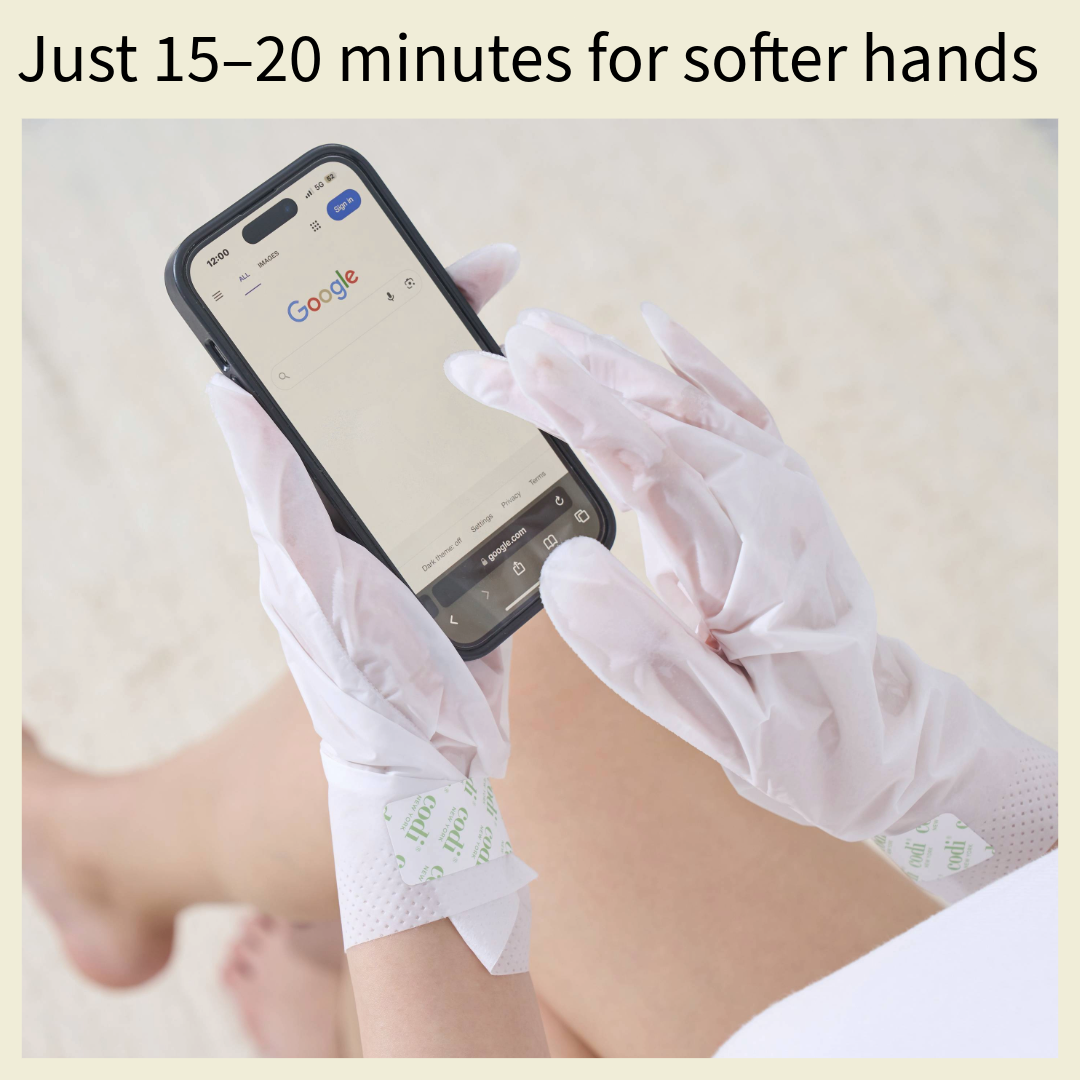 Hand Moisturizing Mask Gloves - Peppermint
