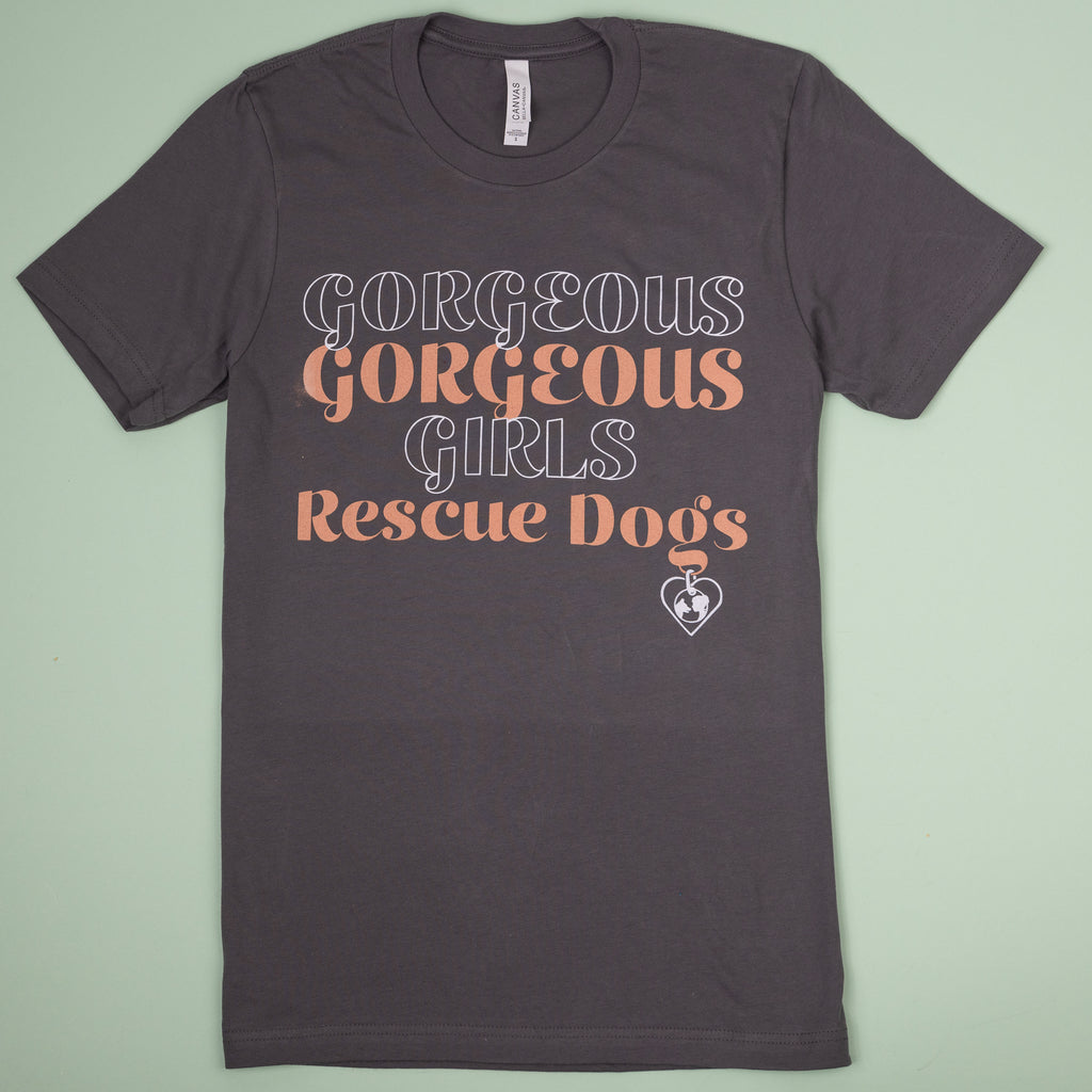 Rescue  Dogs T-Shirt- SALE-- SMALL/MEDIUM LEFT