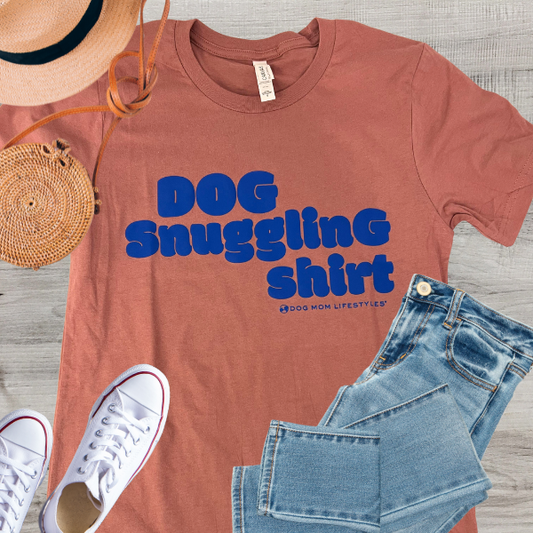 Dog Snuggling T-Shirt